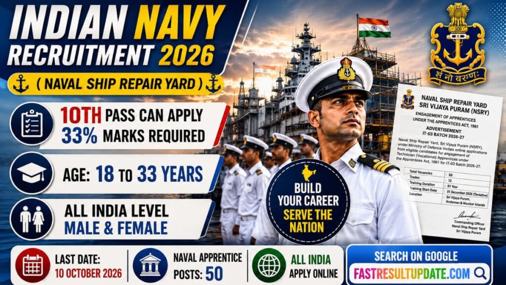 Navy Apprentice Recruitment 2026